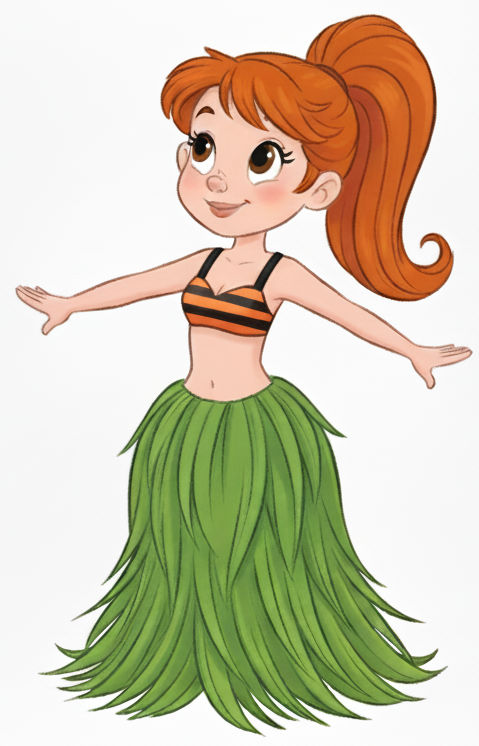 Oliver's hula dance by JerDVD2024 on DeviantArt
