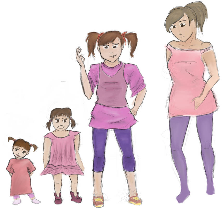 Evolution of Boo by kingofthe3lves on DeviantArt
