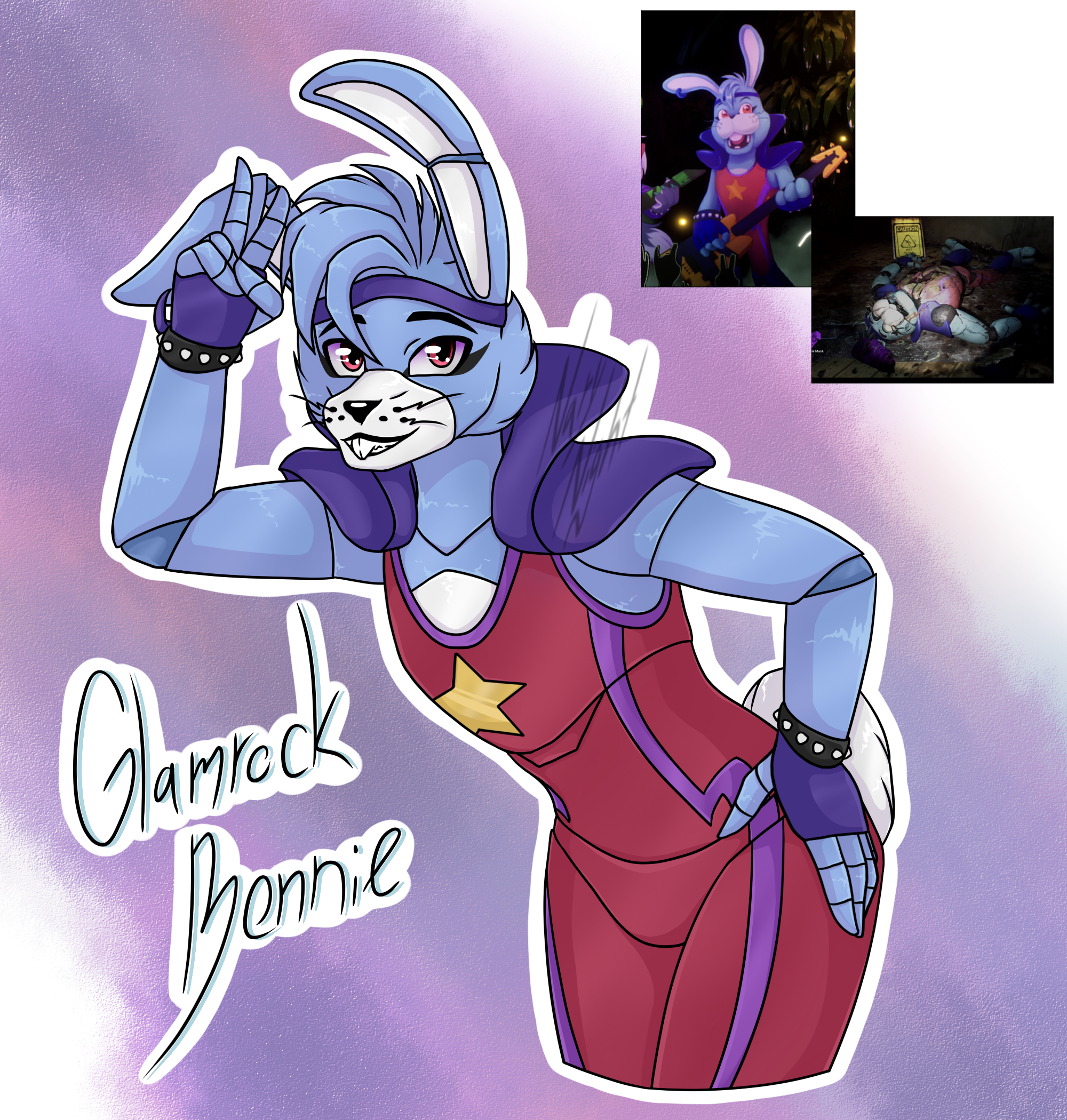 Glamrock Bonnie by GlamrockBonnieSB on DeviantArt