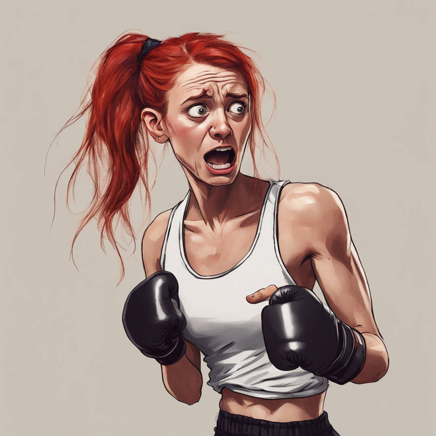 Weakling Boxer Scared weakling fighter by stevoj on DeviantArt
