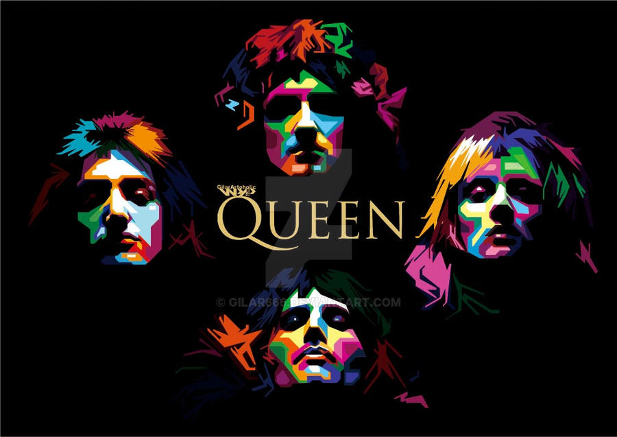 Queen Wpap By Gilar666 On DeviantArt queen-wpap-by-gilar666-on-deviantart