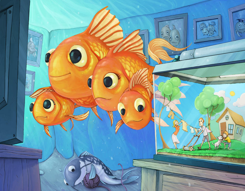 fish family image