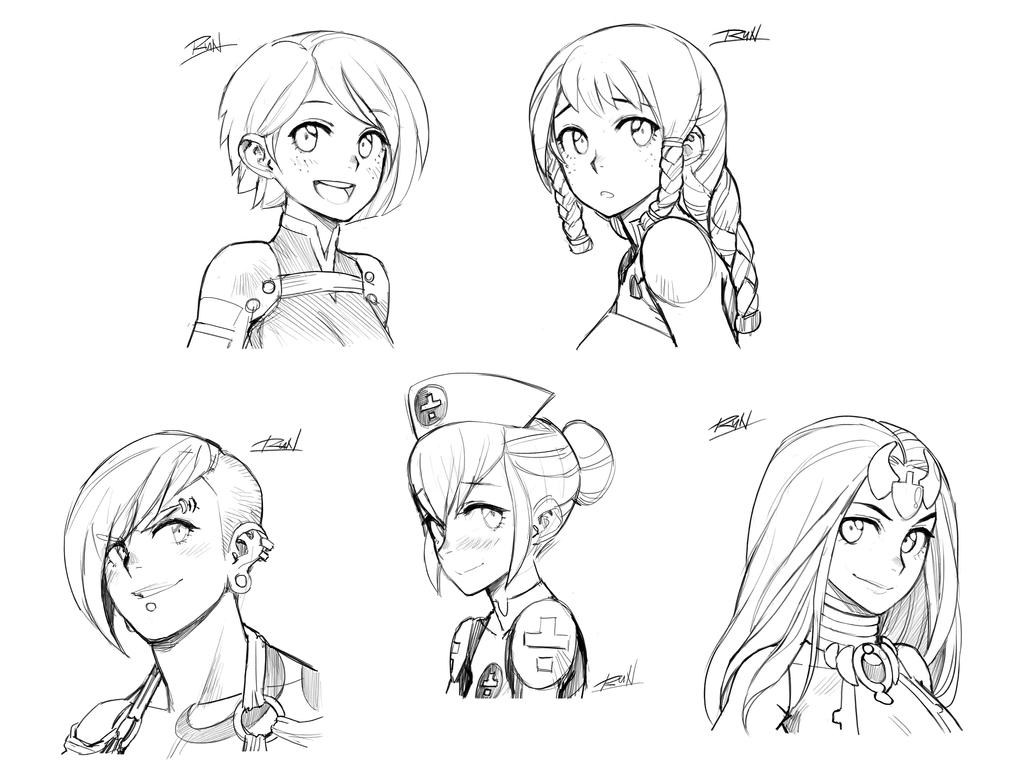 Senya Comic Busts