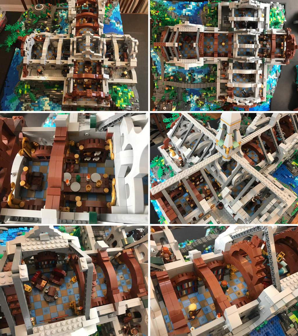 Lego Rivendell Box Layout Rivendell Interior by Alexx-C on DeviantArt