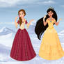 Belle and Pocahontas Christmas