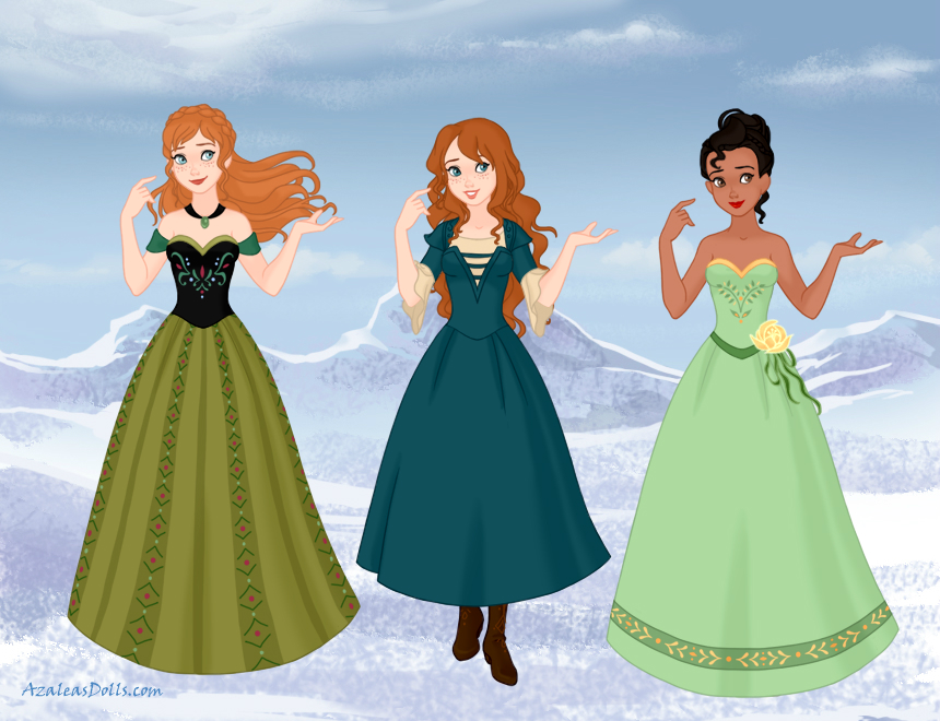 Green Princesses by M-Mannering on DeviantArt Green Princesses by M-Mannering on DeviantArt