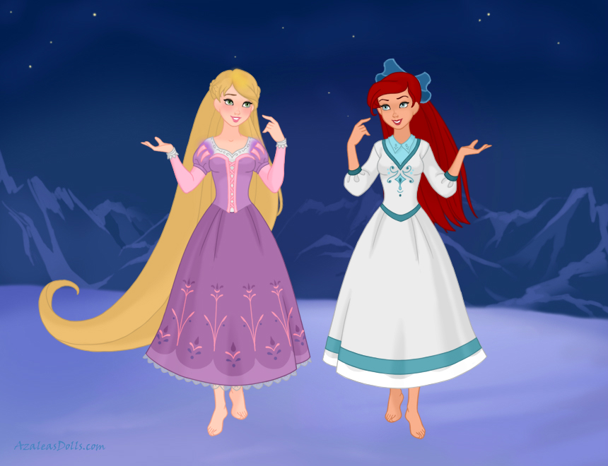 Rapunzel and Anastasia Request