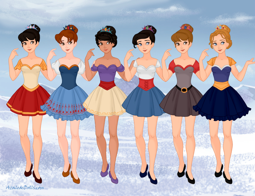 Disney Ballerinas - Genderbent Princes