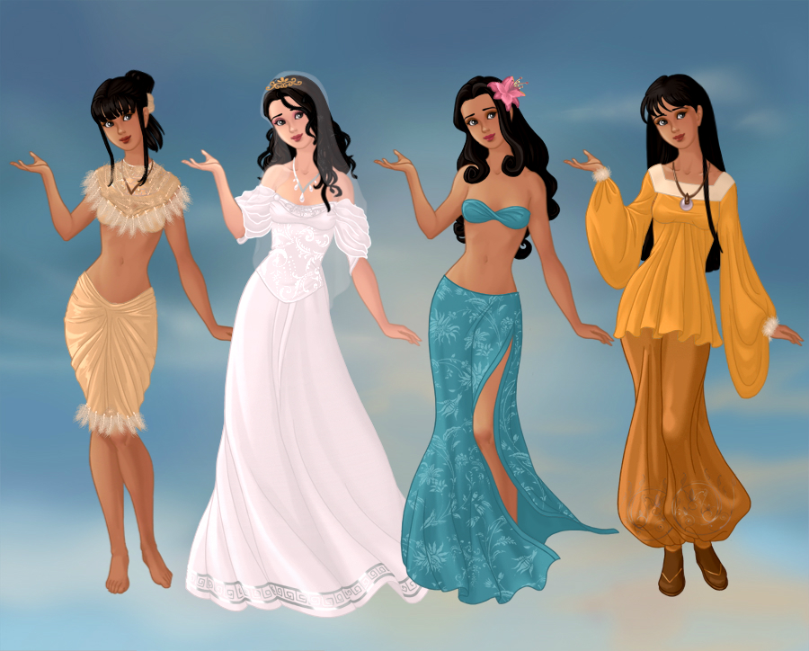 Non/Disney Goddesses - N