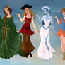 Non/Disney Goddesses - E, F