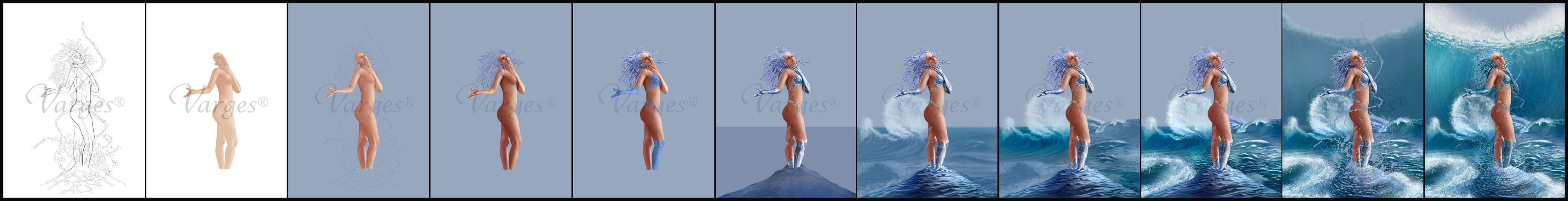 The 4 Elements - Water - WIPs