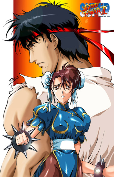 Ryu and Chun li