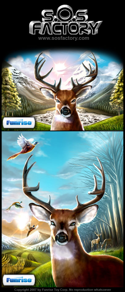 Funrise Pinball Game - Deer