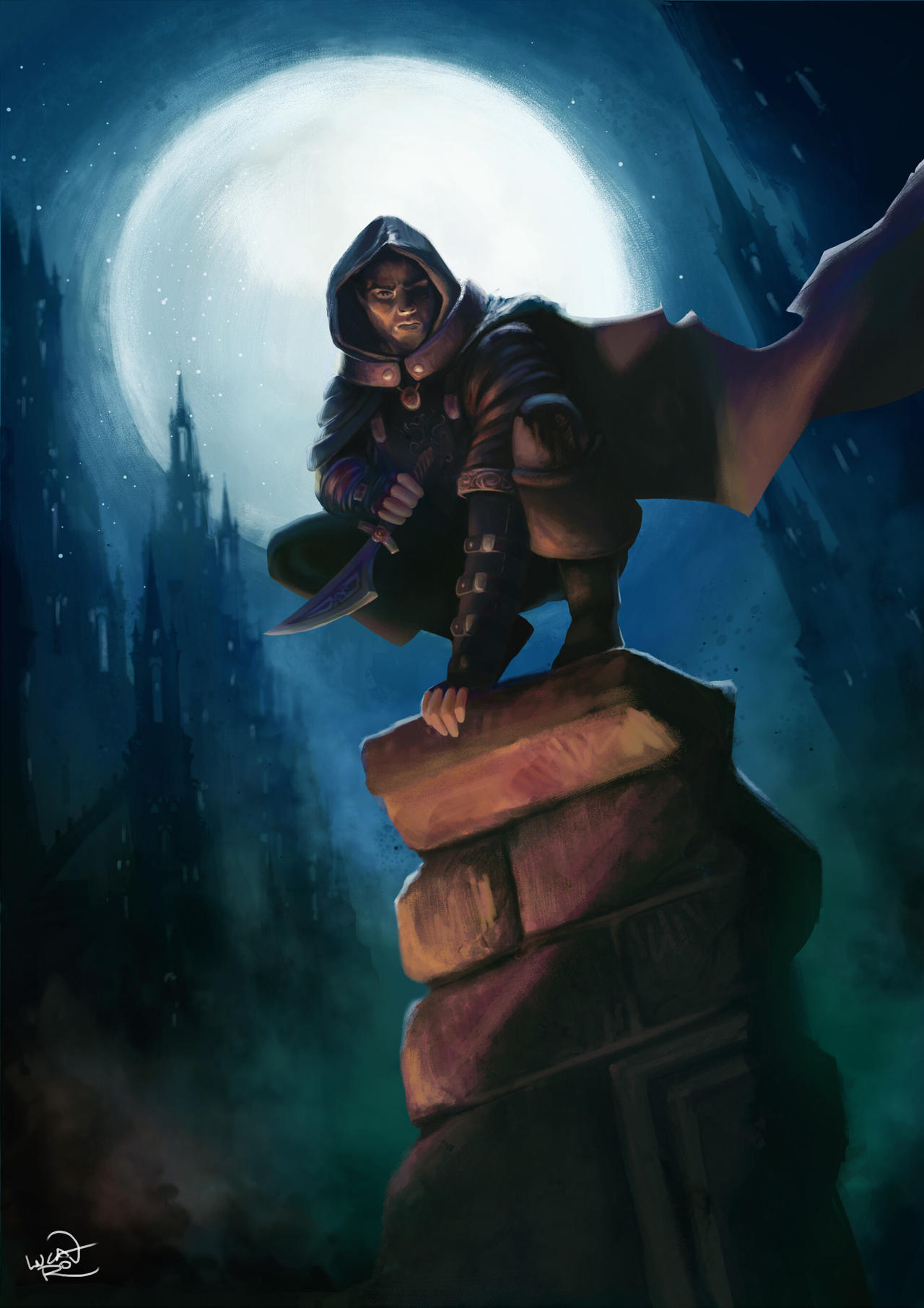 Dungeon and Dragons Rogue by lucarov on DeviantArt