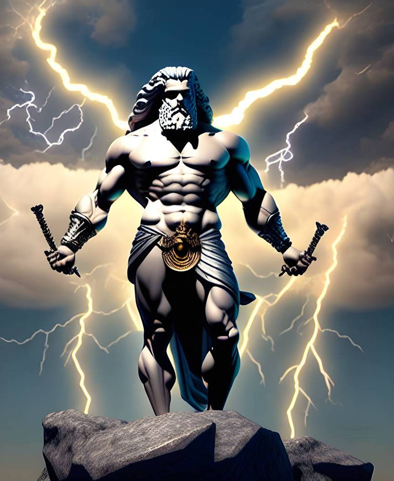 Zeus on Mt Olympus Concept .. by Cjb1981 on DeviantArt