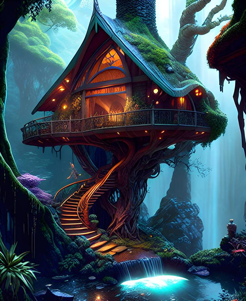 Hobbit Tree House, Design Bringing Fantasy into Life