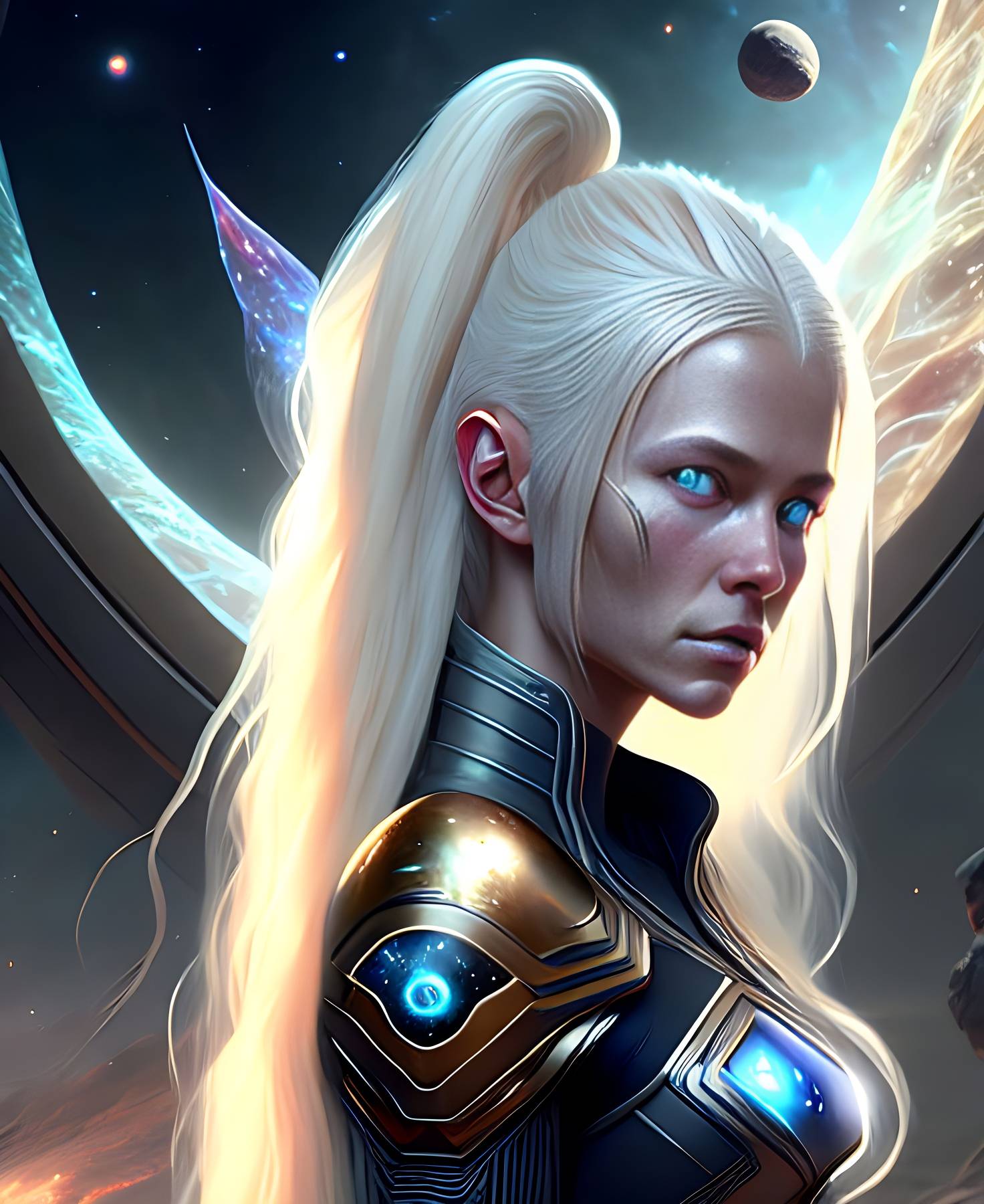Nordic Alien Woman