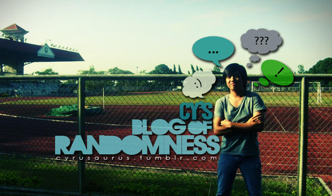Randomness Banner BLOG OF RANDOMNESS BANNER by cyrusaurus on DeviantArt