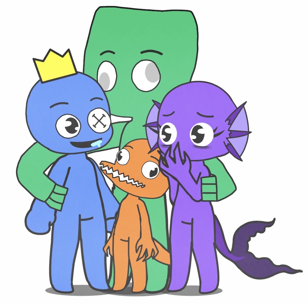 Ocean(blue x green rainbow friends) by Millylika on DeviantArt