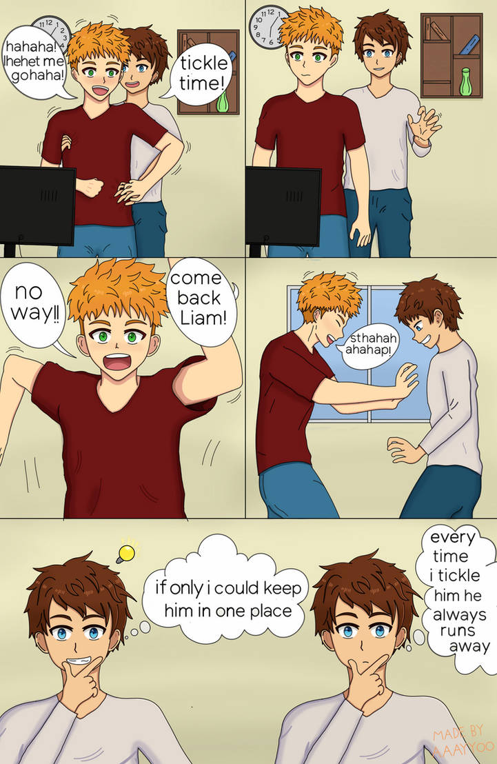 Tickle him 1 by AAAYYOO on DeviantArt