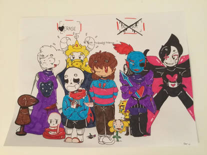 Undertale: Chara and Frisk Redesigns by Monkey-Overalls on DeviantArt