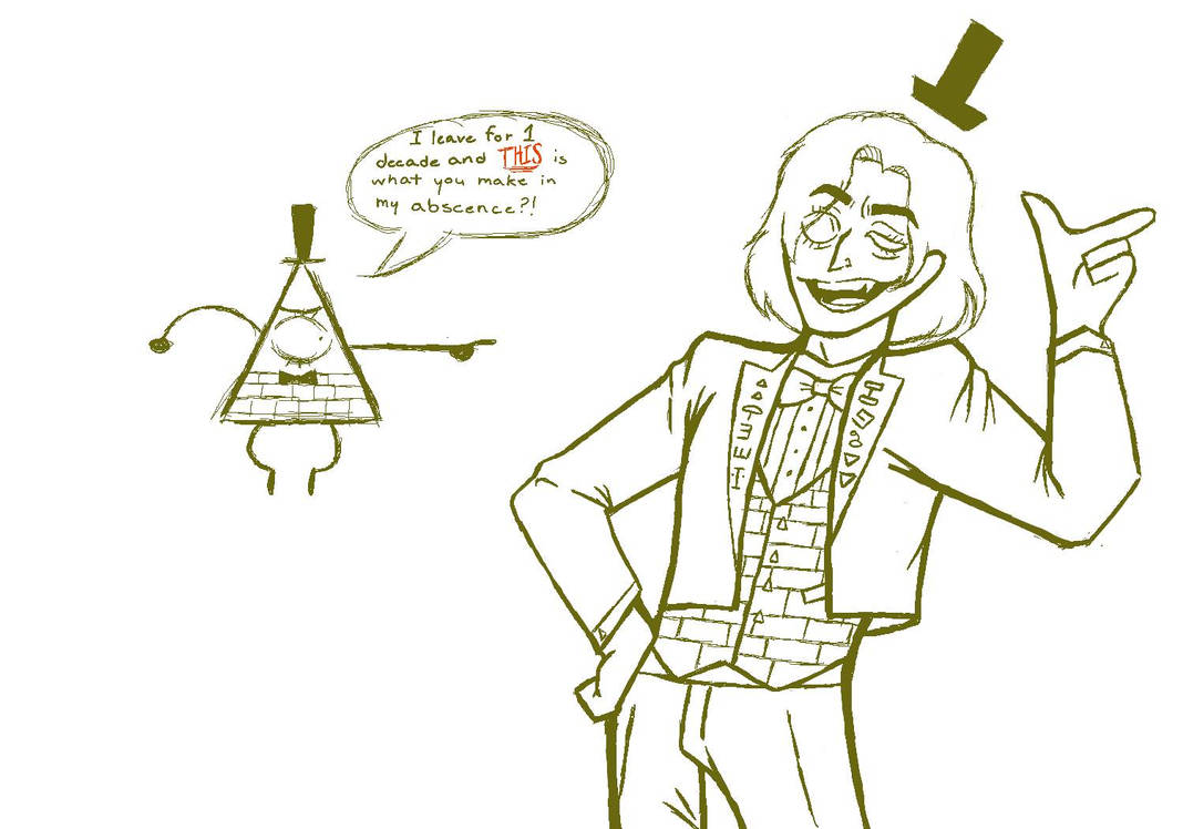 Bill Cipher by AmphibianPuke on DeviantArt