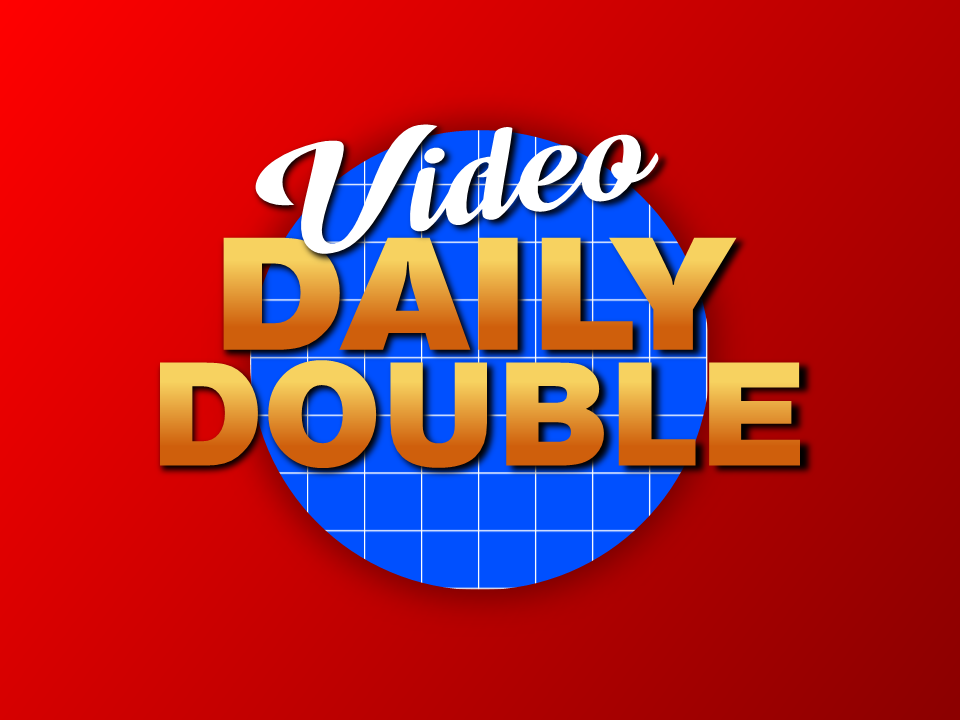Daily Double Sticker Video Daily Double Logo (1994-96) by Dadillstnator on DeviantArt
