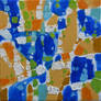 Blue and Ochre