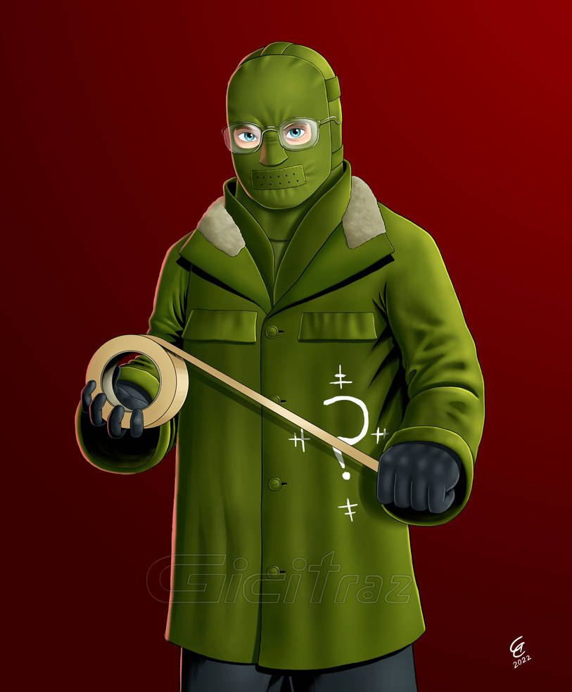 The Riddler Paul Dano by gicitraz on DeviantArt