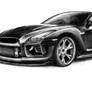 Nissan GT-R Draw