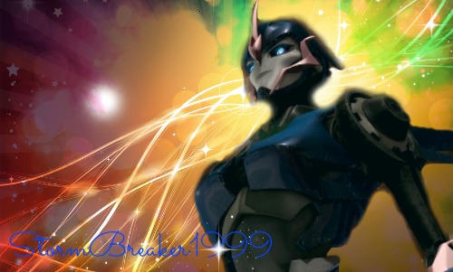 Arcee Rainbow Background