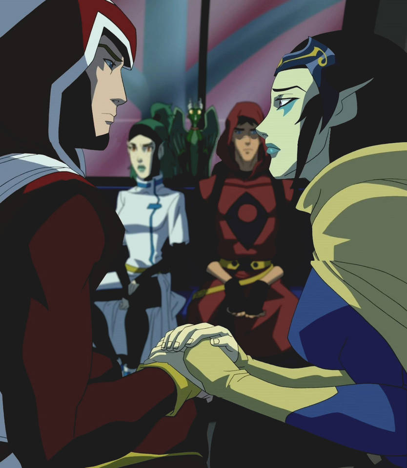 Young Justice Invasion Adam and Alanna