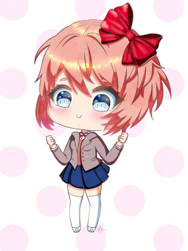 Chibi Sayori By Racheldrawssometimes On DeviantArt chibi-sayori-by-racheldrawssometimes-on-deviantart