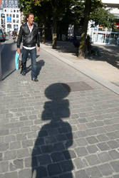 Self Portrait in Shadow