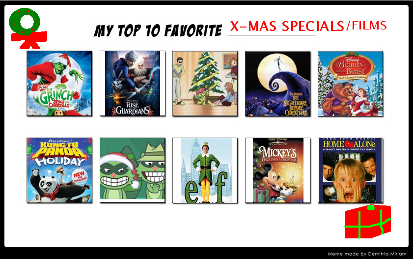 My Top 10 Favorite Christmas Specials