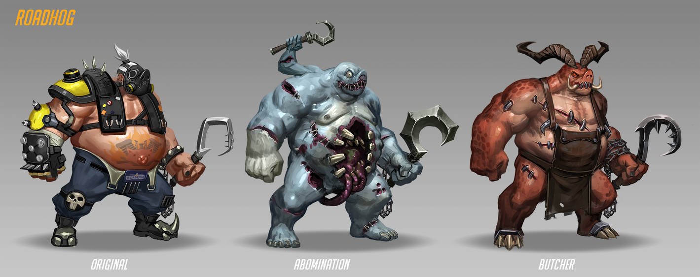 Roadhog skins by PierreBertin