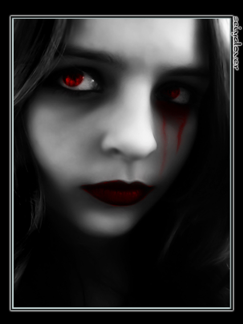 Girl With the Vampire Eyes