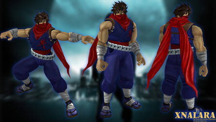 Strider Hiryu W.I.P by DragonLord720