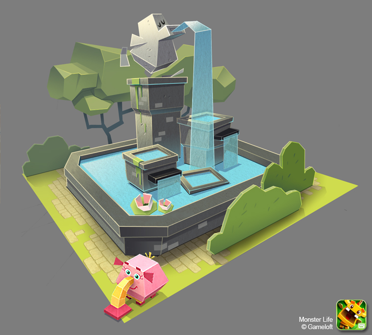 Monster Life Medieval Fountain By Joslin On Deviantart Monster Life Medieval Fountain By Joslin On Deviantart