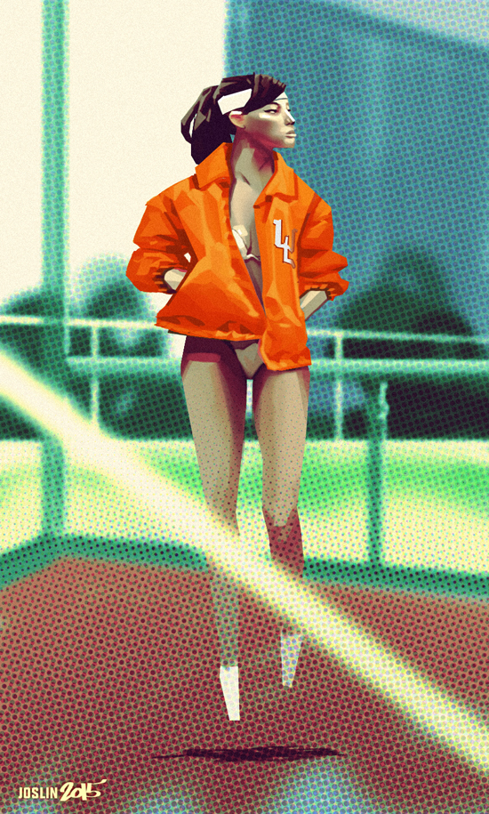 Orange Jacket