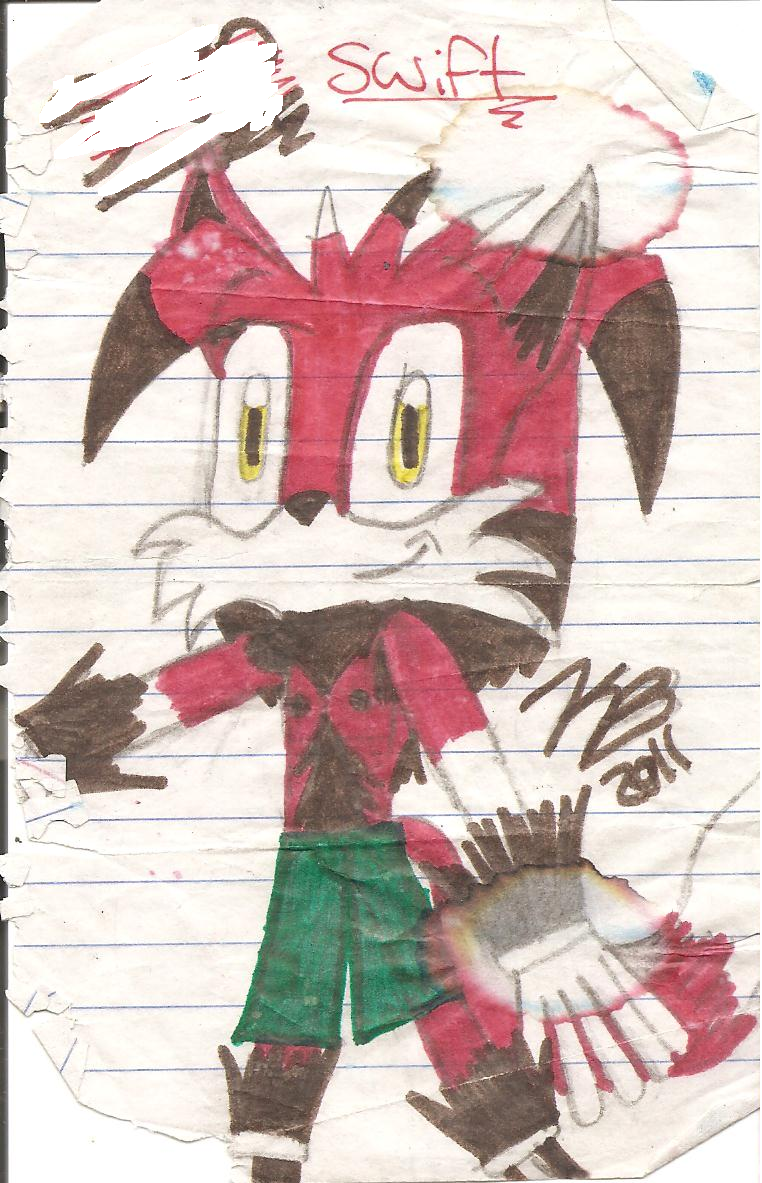 EDIT: Swift - My fifth Sonic OC