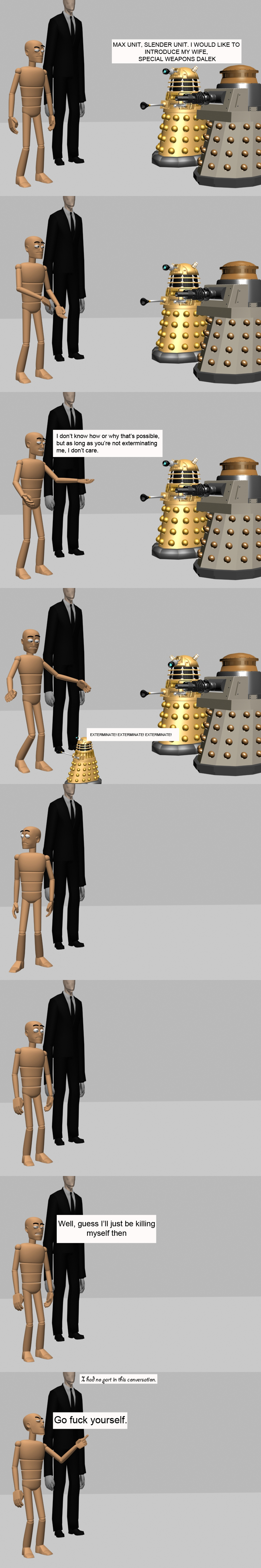 Slendy and the Dalek Ep 03: Spouse Surprise