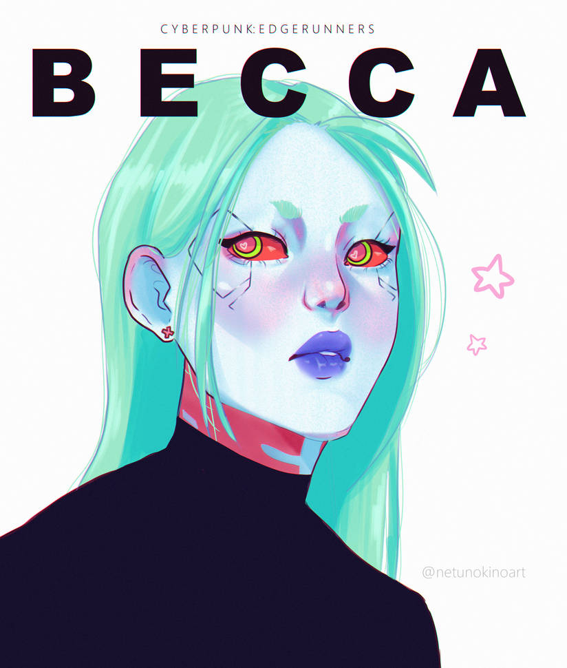 Rebecca - Cyberpunk Edgerunners - Aesthetic
