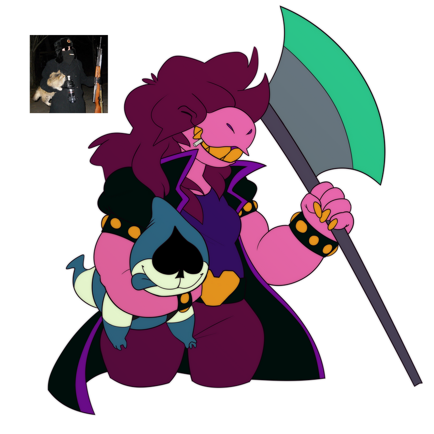 Susie and Boi by RaveM0nster on DeviantArt.