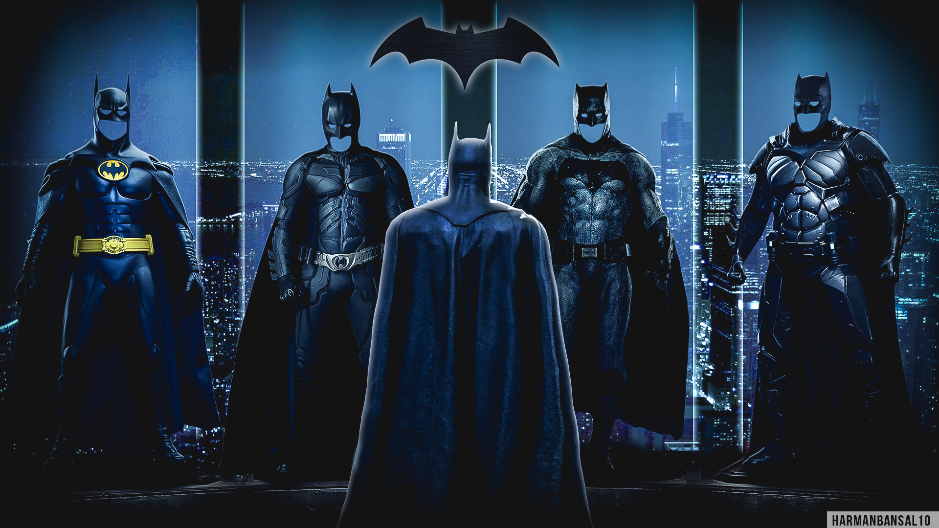Batman With His Costumes By Itsharman On DeviantArt Batman with his costumes by itsharman on deviantart