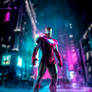 Iron man neon art