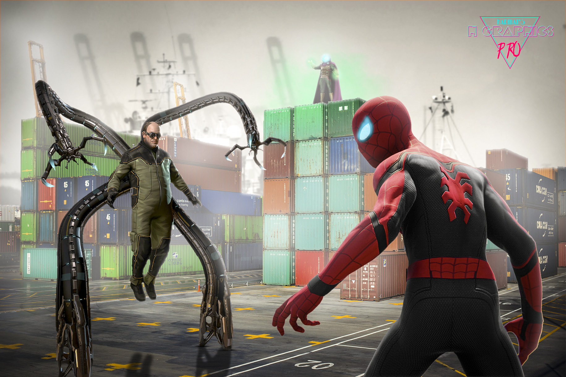 Spiderman v doctor octopus by itsharman on DeviantArt