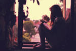 The flowers you gave me.. by Lukreszja