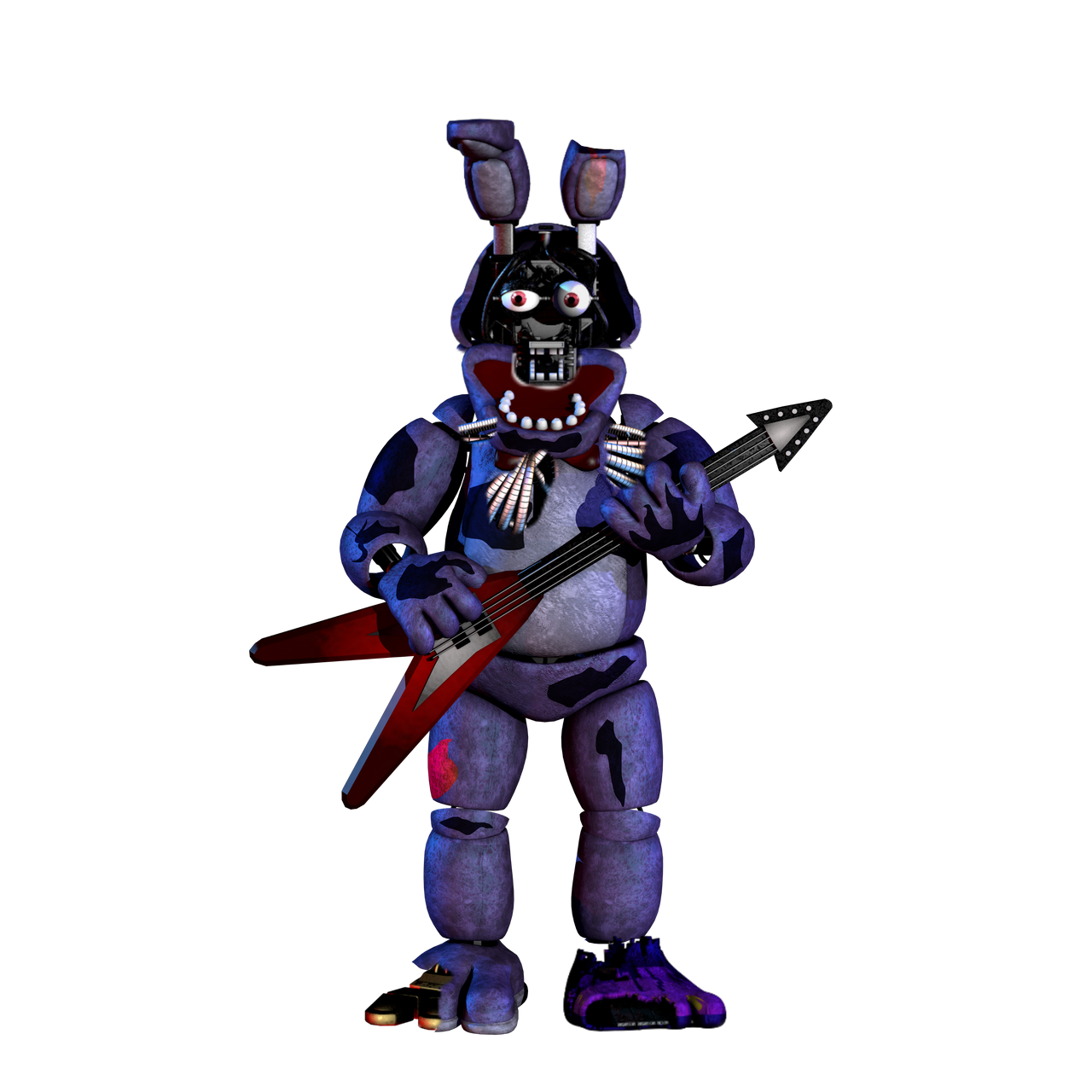 Bonnie Roto Ruined classic Bonnie by glamrockfreddysupers on DeviantArt