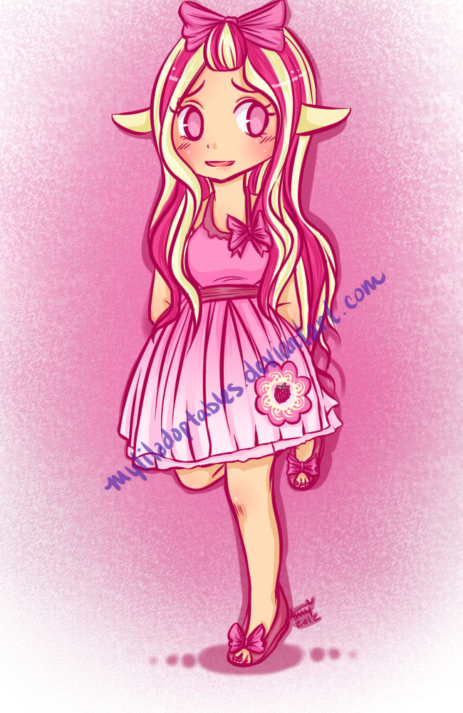 MLP- Gijinka'd!?!! Raspberry Delight! by MyLilAdoptables on DeviantArt